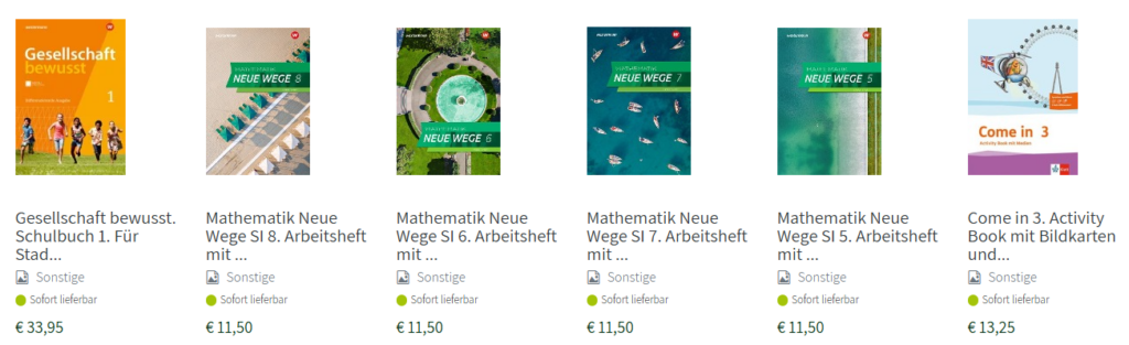 Schulbücher Schulbuch Berlin